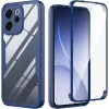 Oppo Reno15 F / Reno15 FS 5G Kék Techsuit - ColorVerse 360 Series + Képernyővédő tok