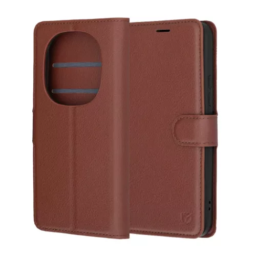 Xiaomi Redmi Note 15 Pro+ 5G / Poco M8 Pro 5G Barna Techsuit Bőrflipt-5949419358782 6 kép