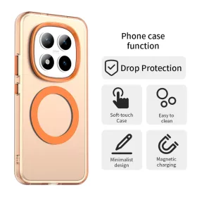 Xiaomi Redmi Note 15 Pro+ 5G / Poco M8 Pro 5G Narancs Techsuit CandyCa-5949419358614 2 kép