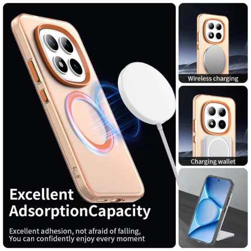 Xiaomi Redmi Note 15 Pro+ 5G / Poco M8 Pro 5G Narancs Techsuit CandyCa-5949419358614 5 kép