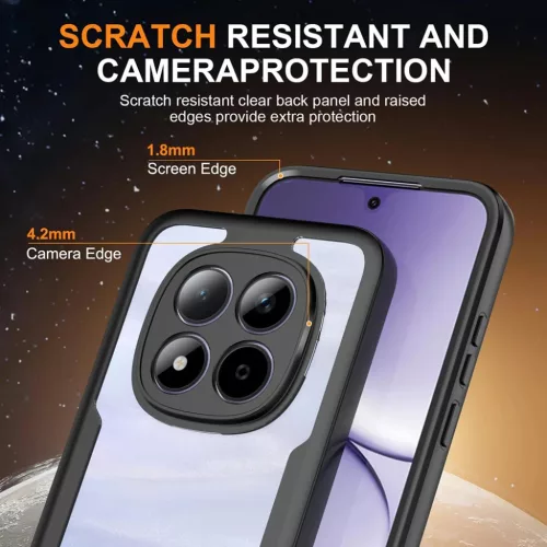 Xiaomi Redmi Note 15 Pro+ 5G / Poco M8 Pro 5G Fekete Techsuit ColorVer-5949419358607 3 kép