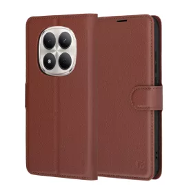 Xiaomi Redmi Note 15 Pro 5G Barna Techsuit Bőr Fliptok-5949419358560 1 kép