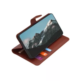 Xiaomi Redmi Note 15 Pro 5G Barna Techsuit Bőr Fliptok-5949419358560 2 kép