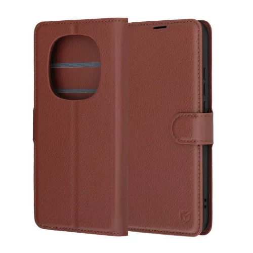 Xiaomi Redmi Note 15 Pro 5G Barna Techsuit Bőr Fliptok-5949419358560 6 kép