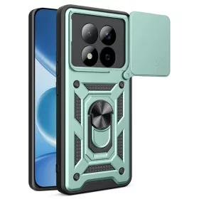   Xiaomi Redmi Note 15 Pro 5G Zöld Techsuit - CamShield Széria tok