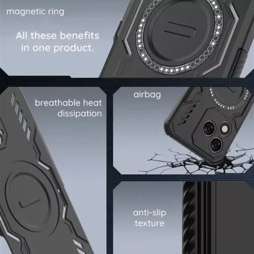  Xiaomi Redmi Note 15 Pro 5G Kék Techsuit ArmorMag tok-5949419358324 10 kép