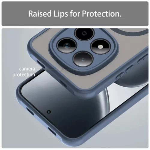  Xiaomi Redmi Note 15 Pro 5G Sötétkék Techsuit - HaloFrost II MagSa-5949419358157 3 kép