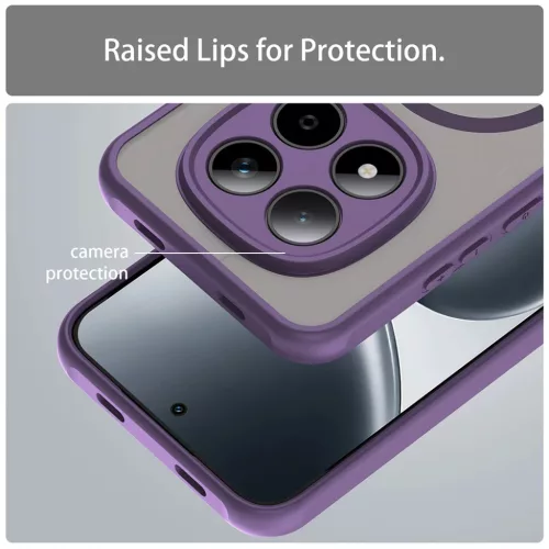  Xiaomi Redmi Note 15 Pro 5G Lila Techsuit - HaloFrost II MagSafe tok-5949419358140 5 kép