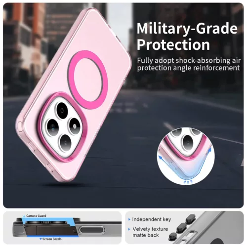Xiaomi Redmi Note 15 Pro 5G Pink Techsuit CandyCase MagSafe tok-5949419358119 5 kép