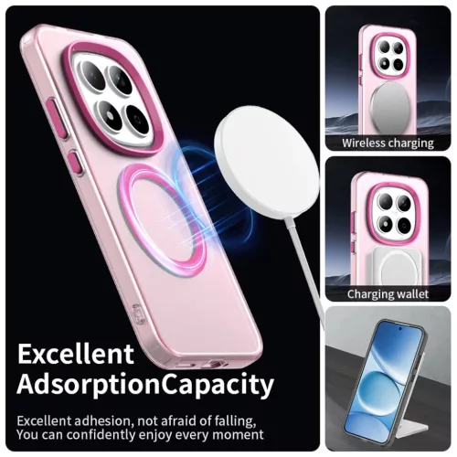 Xiaomi Redmi Note 15 Pro 5G Pink Techsuit CandyCase MagSafe tok-5949419358119 10 kép