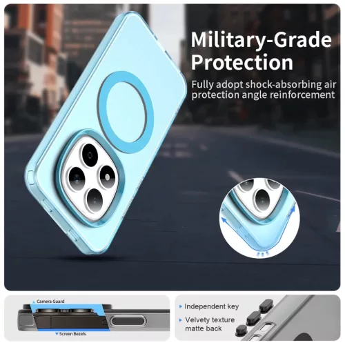 Xiaomi Redmi Note 15 Pro 5G Kék Techsuit CandyCase MagSafe tok-5949419358102 5 kép