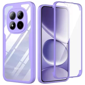   Xiaomi Redmi Note 15 Pro 5G Lila Techsuit - ColorVerse 360 Series + Képernyővédő tok