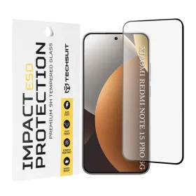   Xiaomi Redmi Note 15 Pro 5G Fekete Techsuit ESD Üvegfólia üvegfólia