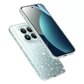   Xiaomi Redmi Note 15 Pro+ 5G / Poco M8 Pro 5G Átlátszó Techsuit SparkleSkin sorozat tok