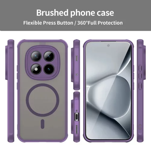  Xiaomi Redmi Note 15 Pro+ 5G / Poco M8 Pro 5G Lila Techsuit HaloFrost-5949419357686 6 kép