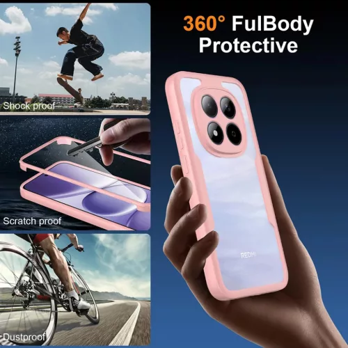Xiaomi Redmi Note 15 Pro+ 5G / Poco M8 Pro 5G Rózsaszín Techsuit Col-5949419357662 6 kép