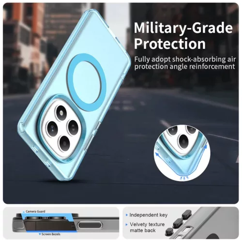 Xiaomi Redmi Note 15 5G / Poco M8 5G Kék Techsuit CandyCase MagSafe t-5949419357433 3 kép