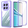 Xiaomi Redmi Note 15 4G Lila Techsuit - ColorVerse 360 Series + Üvegfólia tok