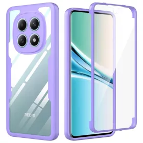   Xiaomi Redmi Note 15 4G Lila Techsuit - ColorVerse 360 Series + Üvegfólia tok
