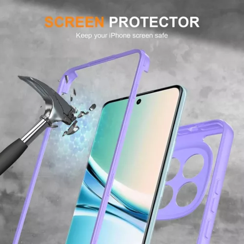Xiaomi Redmi Note 15 4G Lila Techsuit - ColorVerse 360 Series + Üvegf-5949419357334 3 kép