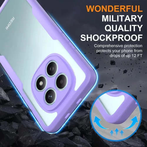Xiaomi Redmi Note 15 4G Lila Techsuit - ColorVerse 360 Series + Üvegf-5949419357334 4 kép