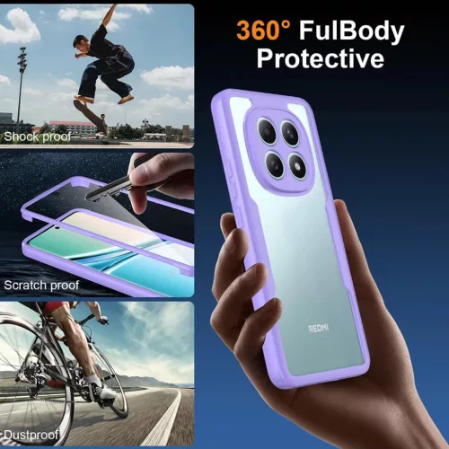 Xiaomi Redmi Note 15 4G Lila Techsuit - ColorVerse 360 Series + Üvegf-5949419357334 6 kép