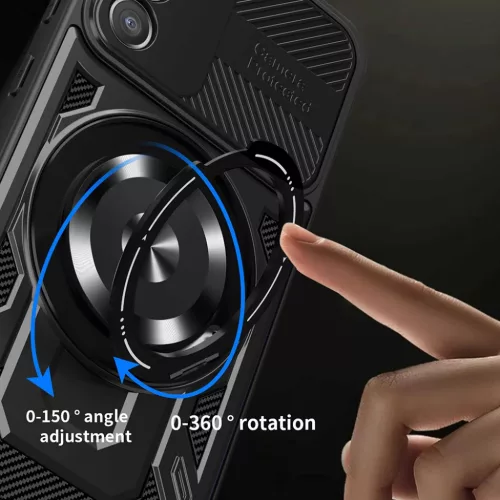 Techsuit - RuggedCam - Samsung Galaxy A37 5G - Fekete tok-5949419359215 3 kép