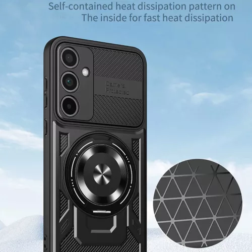 Techsuit - RuggedCam - Samsung Galaxy A37 5G - Fekete tok-5949419359215 6 kép