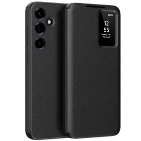  Samsung Galaxy A37 5G Fekete Techsuit SmartView Series tok
