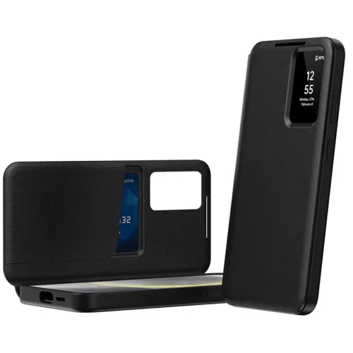 Techsuit - SmartView Series - Samsung Galaxy A37 5G - Fekete tok-5949419359154 2 kép