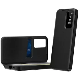 Samsung Galaxy A57 5G Fekete Techsuit SmartView sorozat tok-5949419359017 2 kép