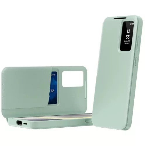 Samsung Galaxy A57 5G Zöld Techsuit SmartView Series tok-5949419358997 2 kép