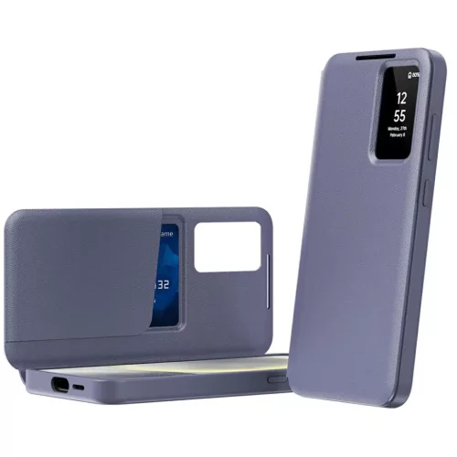 Samsung Galaxy A57 5G Lila Techsuit SmartView Series tok-5949419358966 2 kép