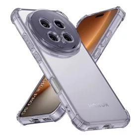    Honor Magic8 Pro Füstfekete Techsuit Ütésálló Átlátszó Szilikon Tok
