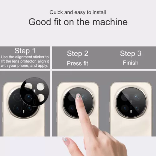  Honor Magic8 Pro Fekete Techsuit Full Camera Glass üvegfólia-5949419358799 3 kép
