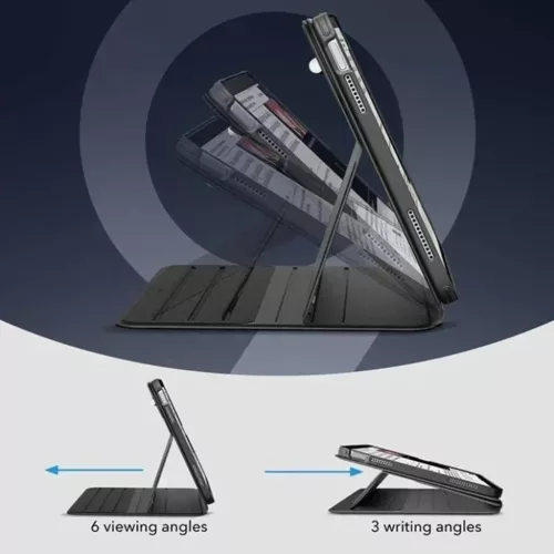 iPad 10 (2022) 10.9 / 11 (2025) / 12 (2026) Fekete ESR - Shift Magneti-4894240249512 4 kép