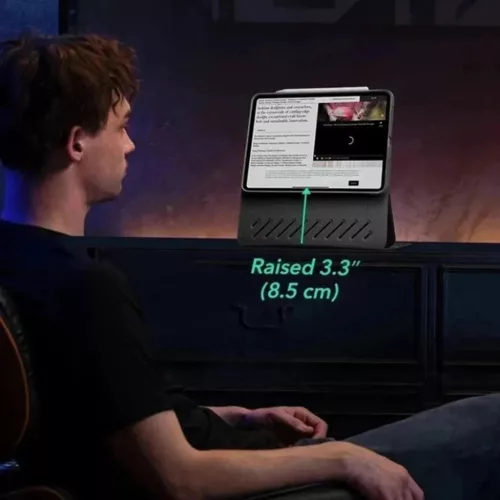 iPad 10 (2022) 10.9 / 11 (2025) / 12 (2026) Fekete ESR - Shift Magneti-4894240249512 6 kép