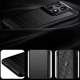 Techsuit - Carbon Silicone - Motorola Signature - Black tok-5949419360365 2 kép
