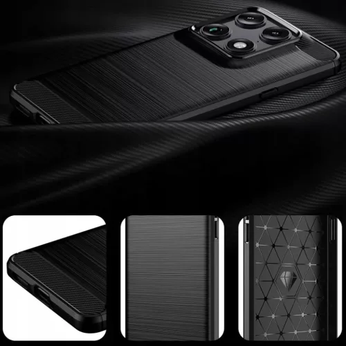 Techsuit - Carbon Silicone - Motorola Signature - Black tok-5949419360365 2 kép
