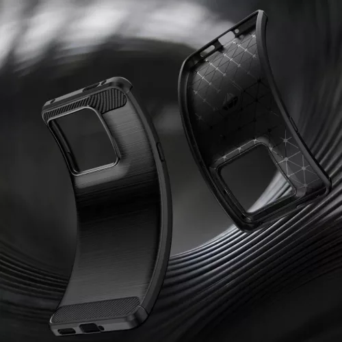 Techsuit - Carbon Silicone - Motorola Signature - Black tok-5949419360365 3 kép