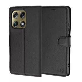 Motorola Signature Fekete Techsuit Bőr Fliptok