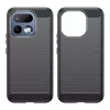 Techsuit - Karbon Szilikon - Realme 16 Pro - Fekete tok-5949419360754 2 kép