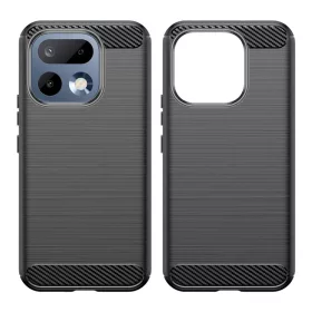 Techsuit - Karbon Szilikon - Realme 16 Pro - Fekete tok-5949419360754 2 kép