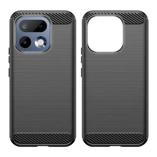 Techsuit - Karbon Szilikon - Realme 16 Pro - Fekete tok-5949419360754 2 kép