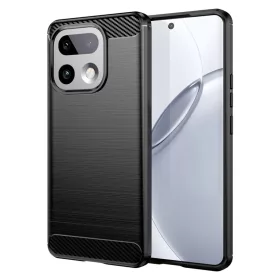  Realme 16 Pro+ Fekete Techsuit Carbon Silicone tok