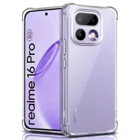  Realme 16 Pro Átlátszó Techsuit Shockproof szilikon tok