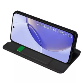  Realme 16 Pro Fekete Techsuit Magskin Fliptok-5949419360679 2 kép