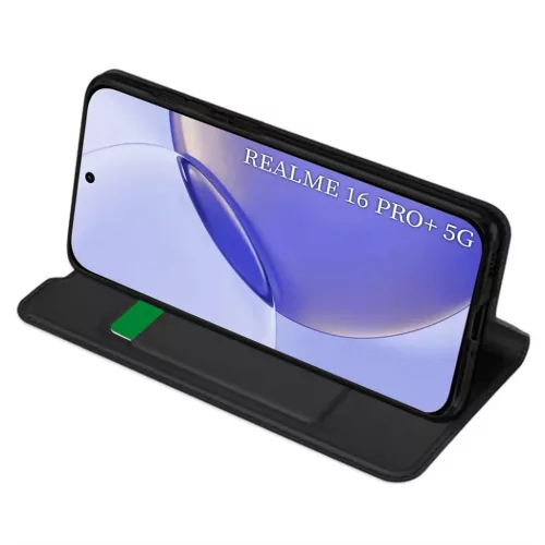  Realme 16 Pro Fekete Techsuit Magskin Fliptok-5949419360679 2 kép