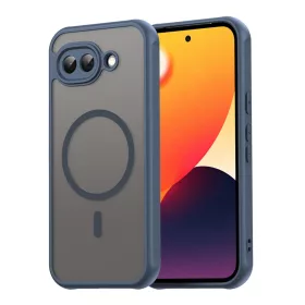    Google Pixel 10a Sötétkék Techsuit HaloFrost II MagSafe tok