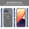 Techsuit - HaloFrost II MagSafe - Google Pixel 10a - Sötétkék tok-5949419360587 6 kép